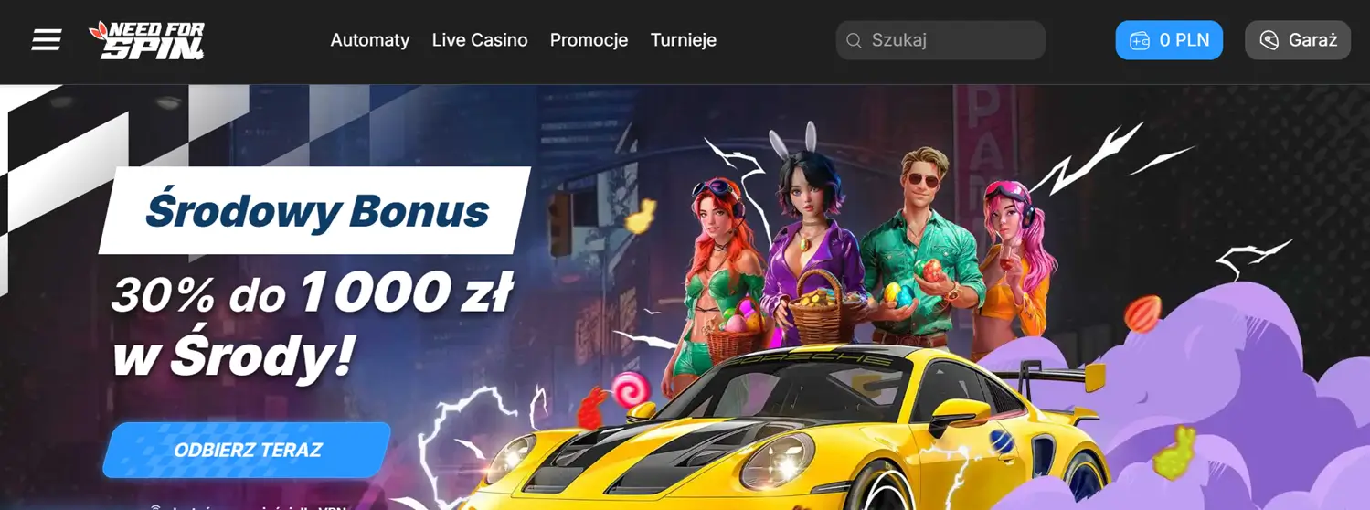 Strona glowna Need For Spin Casino