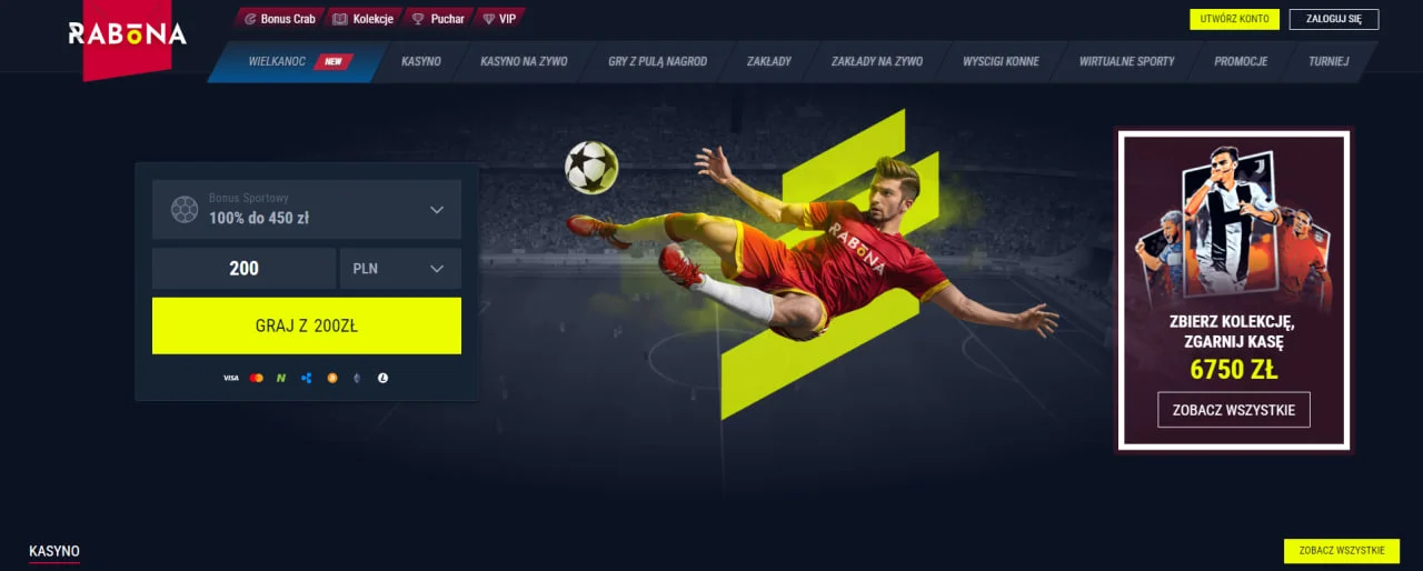 strona główna Rabona Casino